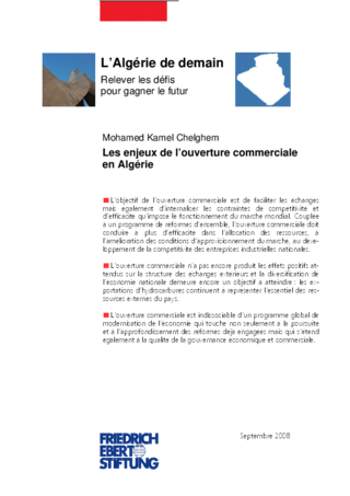 Les enjeux de l'ouverture commerciale en Algérie
