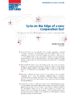 Syria on the edge of a new cooperation era?