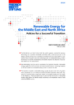 Renewable energy for the Middle East and North Africa