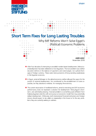 Short term fixes for long lasting troubles