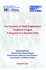 The inventory of youth employment programs in Egypt