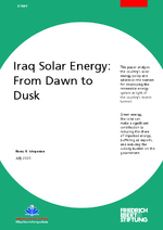 Iraq solar energy: from dawn to dusk