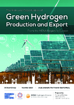 The risks and opportunities of green hydrogen production and export from the MENA region to Europe