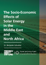 The socio-economic effects of solar energy in the Middle East and North Africa