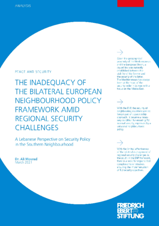 The inadequacy of the bilateral European neighbourhood policy framework amid regional security challenges