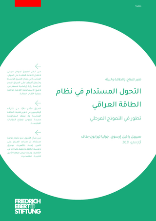 [Sustainable transformation of Iraq's energy system]