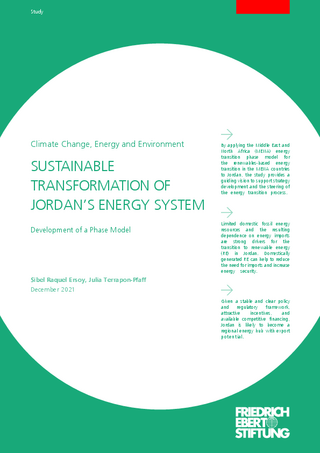 Sustainable transformation of Jordan's energy system
