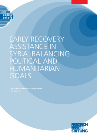 Early recovery assistance in Syria
