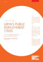 Libya's public employment crisis